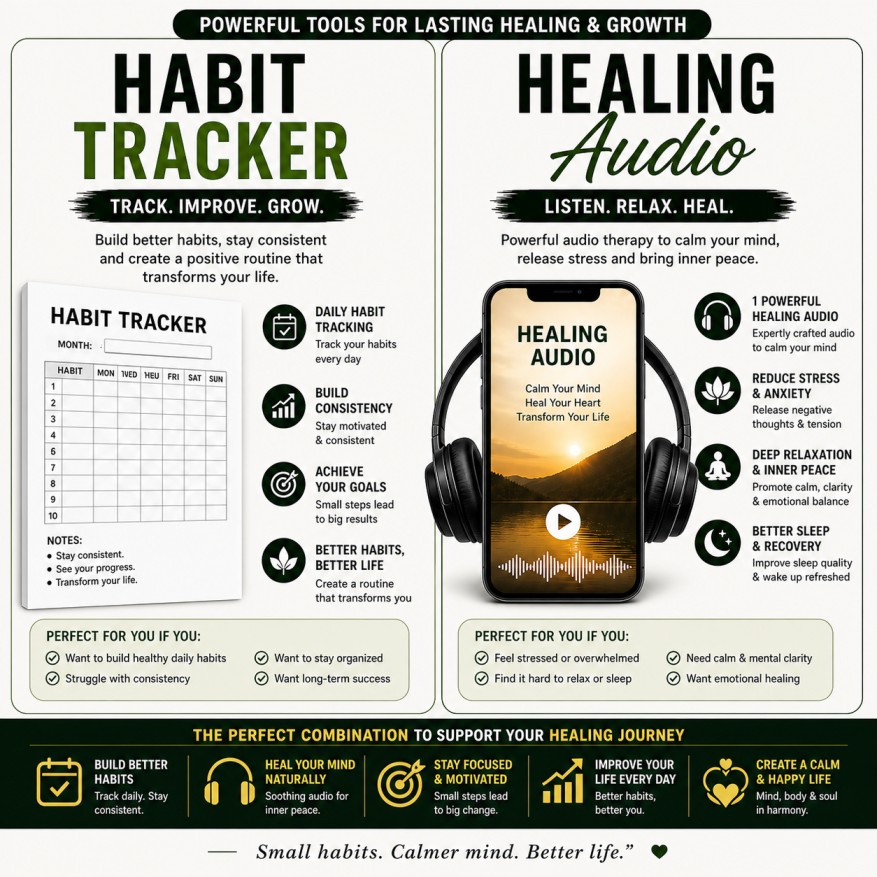 Habit Tracker and Healing Audio